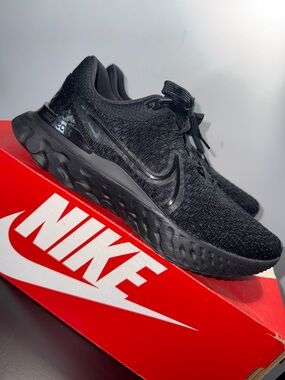 Nike React Infinity Run Flyknit 3 Tripple Black
